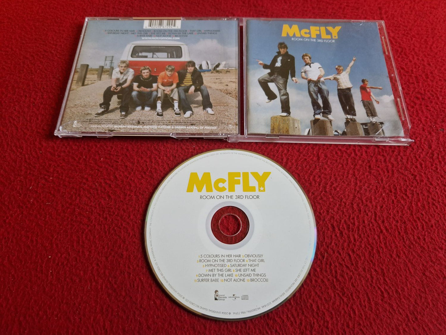 MCFLY ROOM ON THE 3RD FLOOR CD