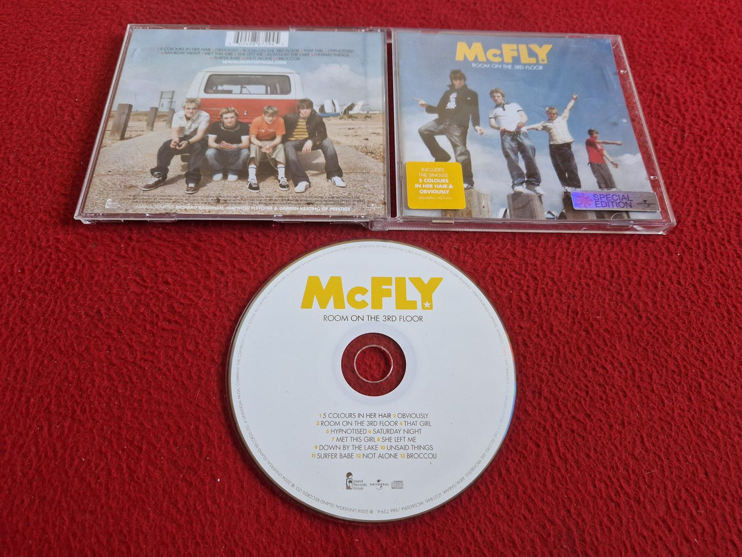 MCFLY ROOM ON THE 3RD FLOOR CD