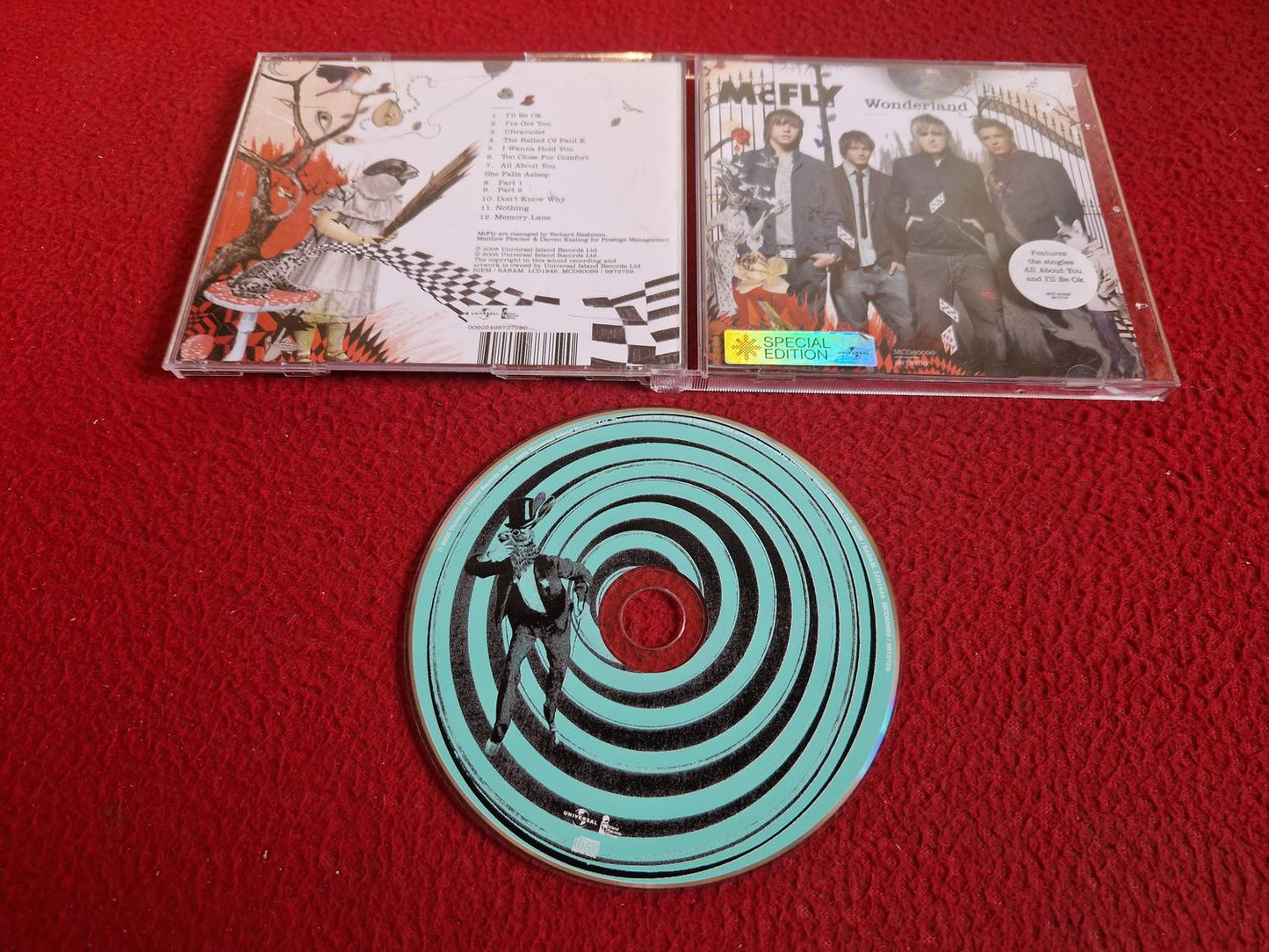 MCFLY WONDERLAND CD