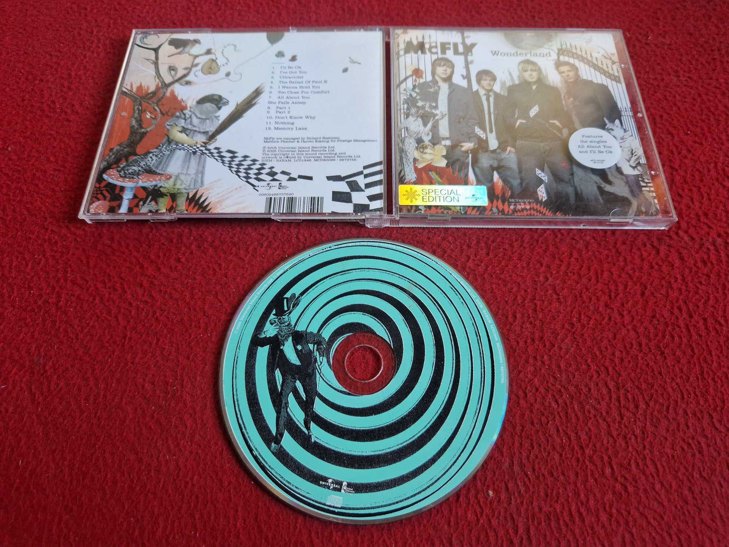 MCFLY WONDERLAND CD