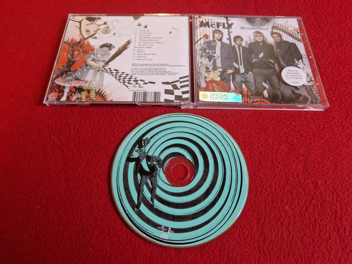 MCFLY WONDERLAND CD