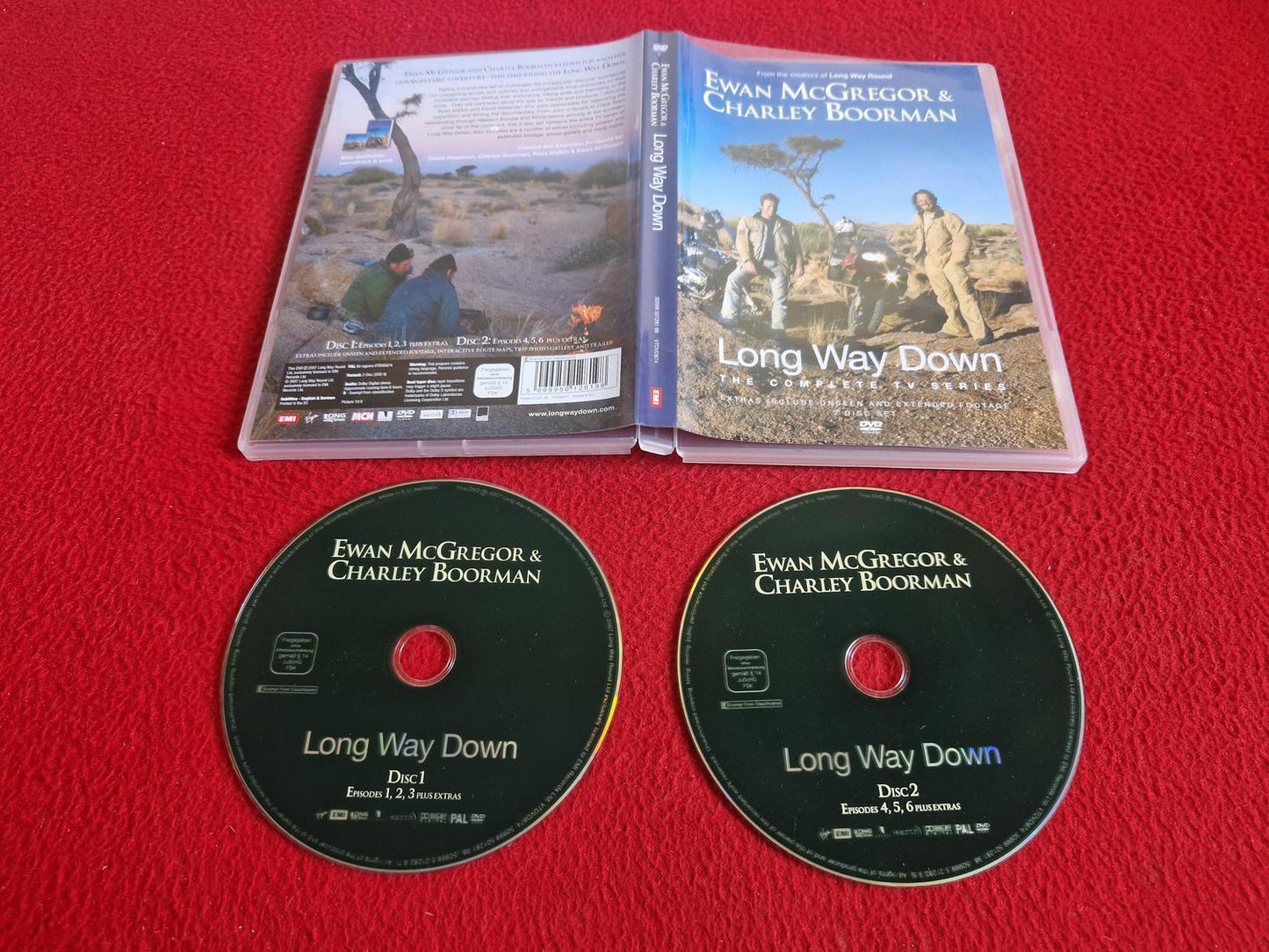 MCGREGOR & BOORMAN LONG WAY DOWN THE COMPLETE TV SERIES DVD