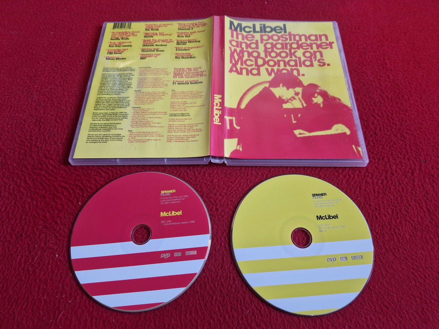 MCLIBEL DVD
