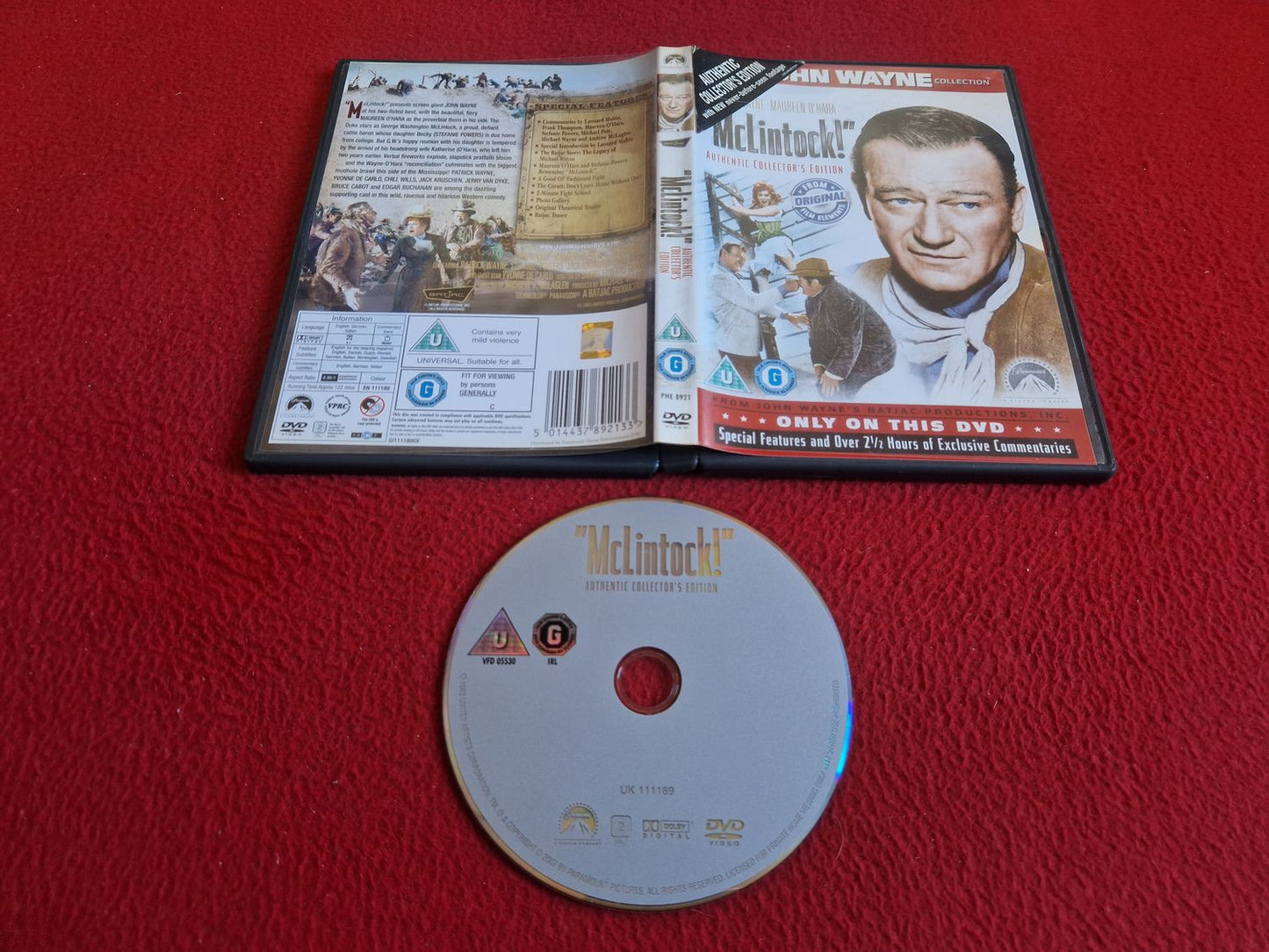 MCLINTOCK DVD