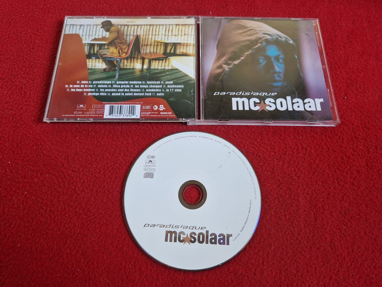 MC SOLAAR PARADISAQUE CD