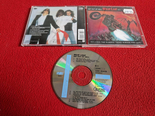MEAT LOAF BAT OUT OF HELL CD