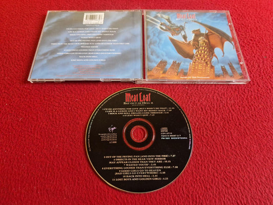 MEAT LOAF BAT OUT OF HELL II: BACK INTO HELL CD