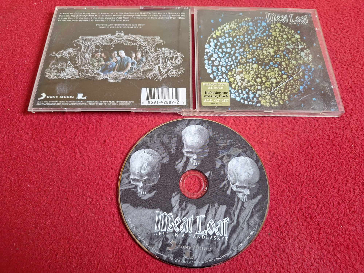 MEAT LOAF HELL IN A HANDBASKET CD