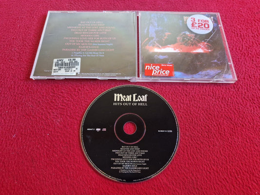 MEAT LOAF HITS OUT OF HELL CD