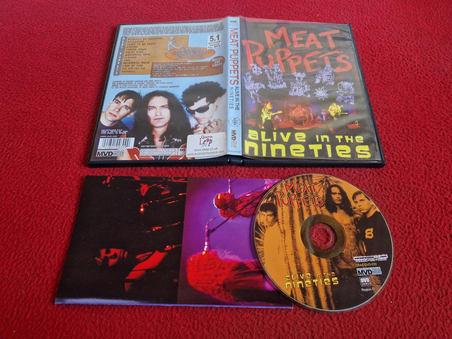 MEAT PUPPETS ALIVE IN THE NINETIES DVD