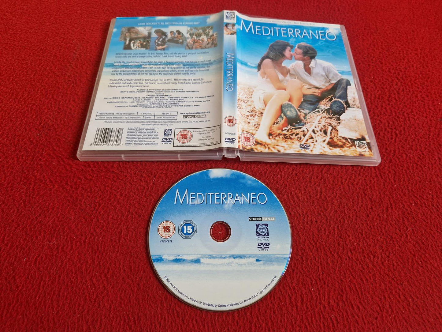 MEDITERRANEO [ ENGELSKT TAL ENGELSK TEXT ] DVD