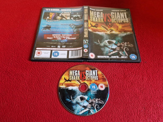 MEGA SHARK  VS GIANT OCTOPUS DVD