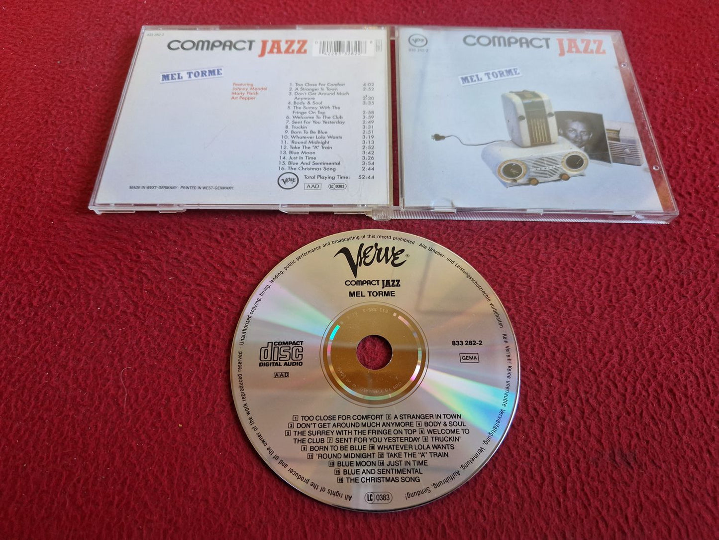 MEL TORME [ COMPACT JAZZ ] CD