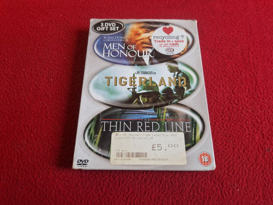 MEN OF HONOUR / TIGERLAND / THE THIN RED LINE BOX DVD