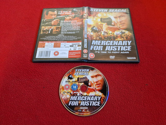 MERCENARY FOR JUSTICE DVD
