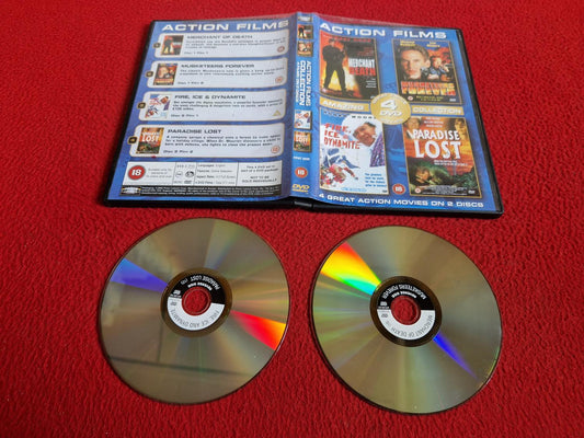 MERCHANT DEATH / MUSKETEERS FOREVER / FIRE ICE DYNAMITE / PARADISE LOST DVD