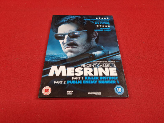 MESRINE KILLER INSTINCT / PUBLIC ENEMY NUMBER 1 BOX till DVD