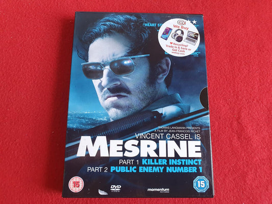 MESRINE PART 1 + 2 BOX till DVD