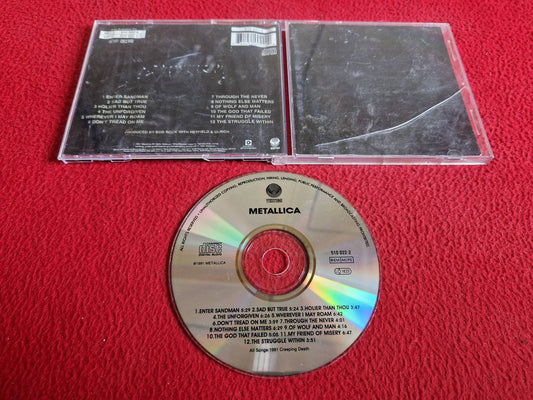 METALLICA THE BLACK ALBUM CD