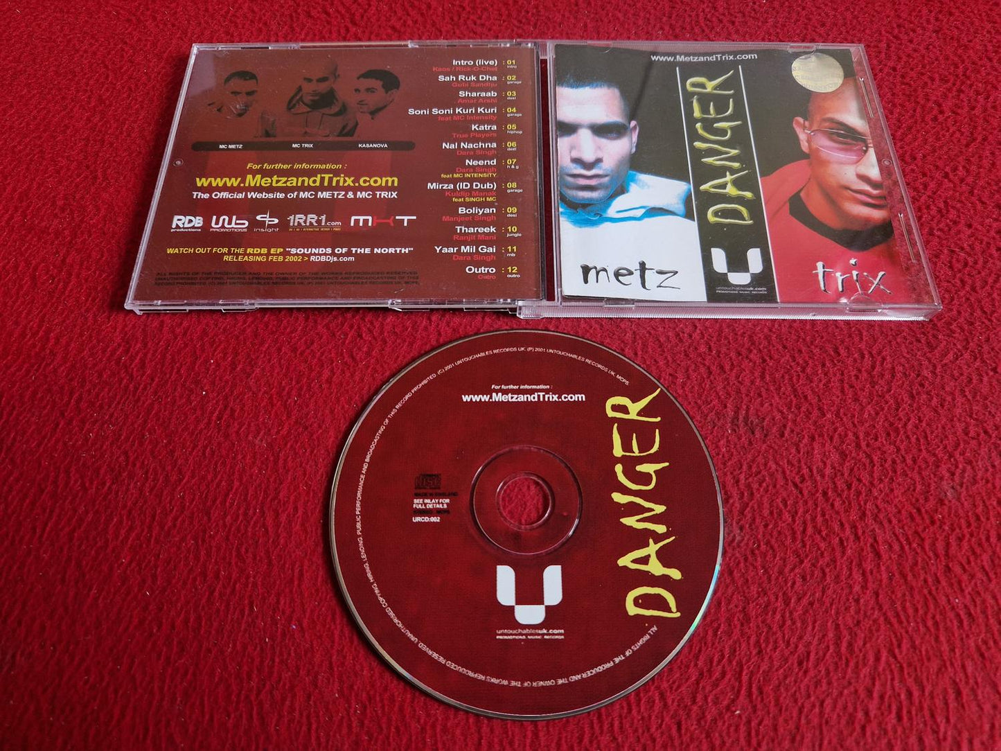 METZ & TRIX DANGER CD