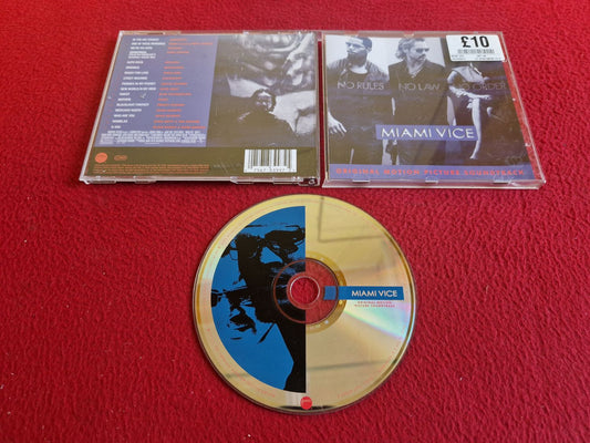 MIAMI VICE ORIGINAL MOTION PICTURE SOUNDTRACK CD