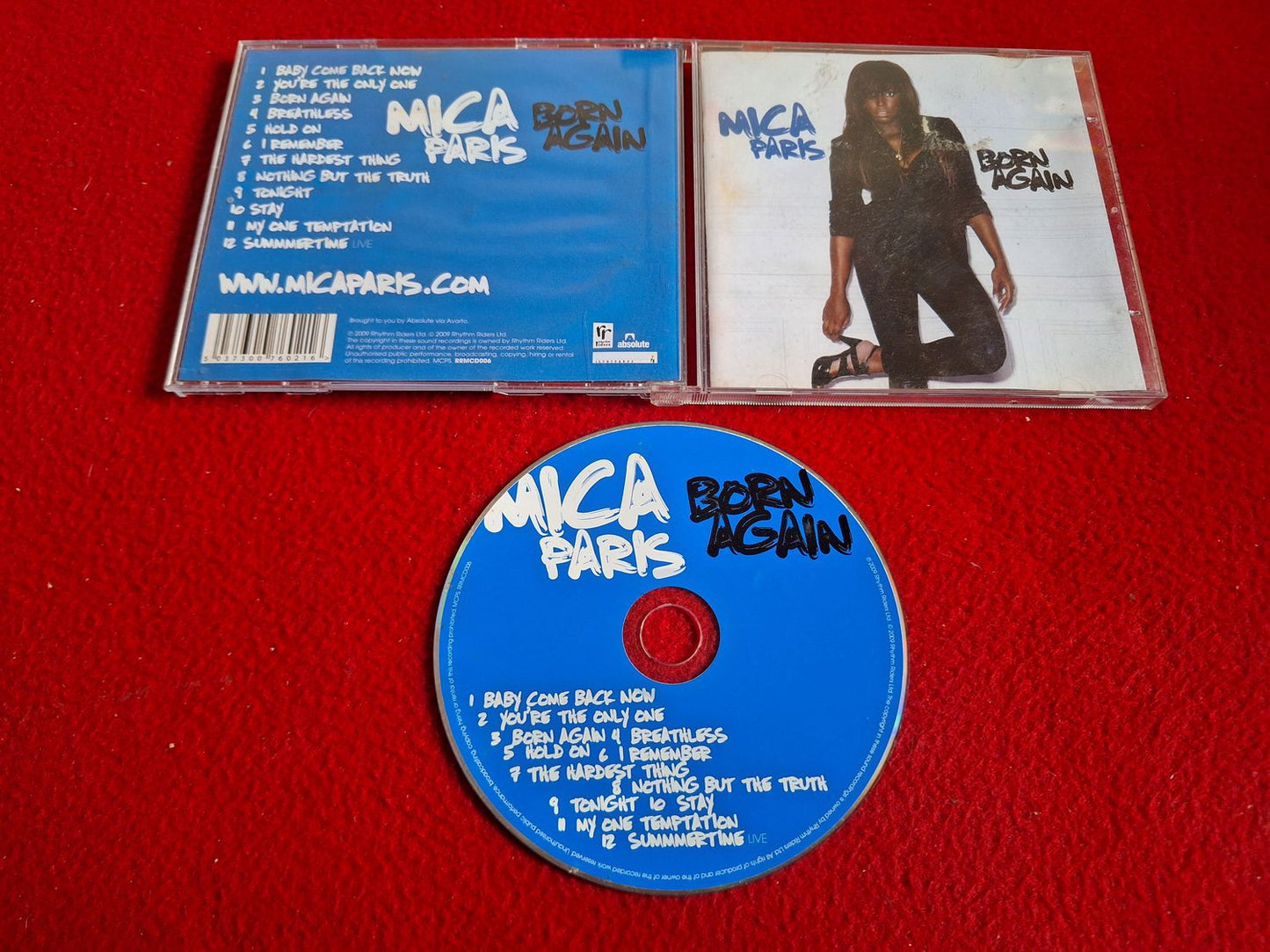 MICA PARIS BORN AGAIN CD