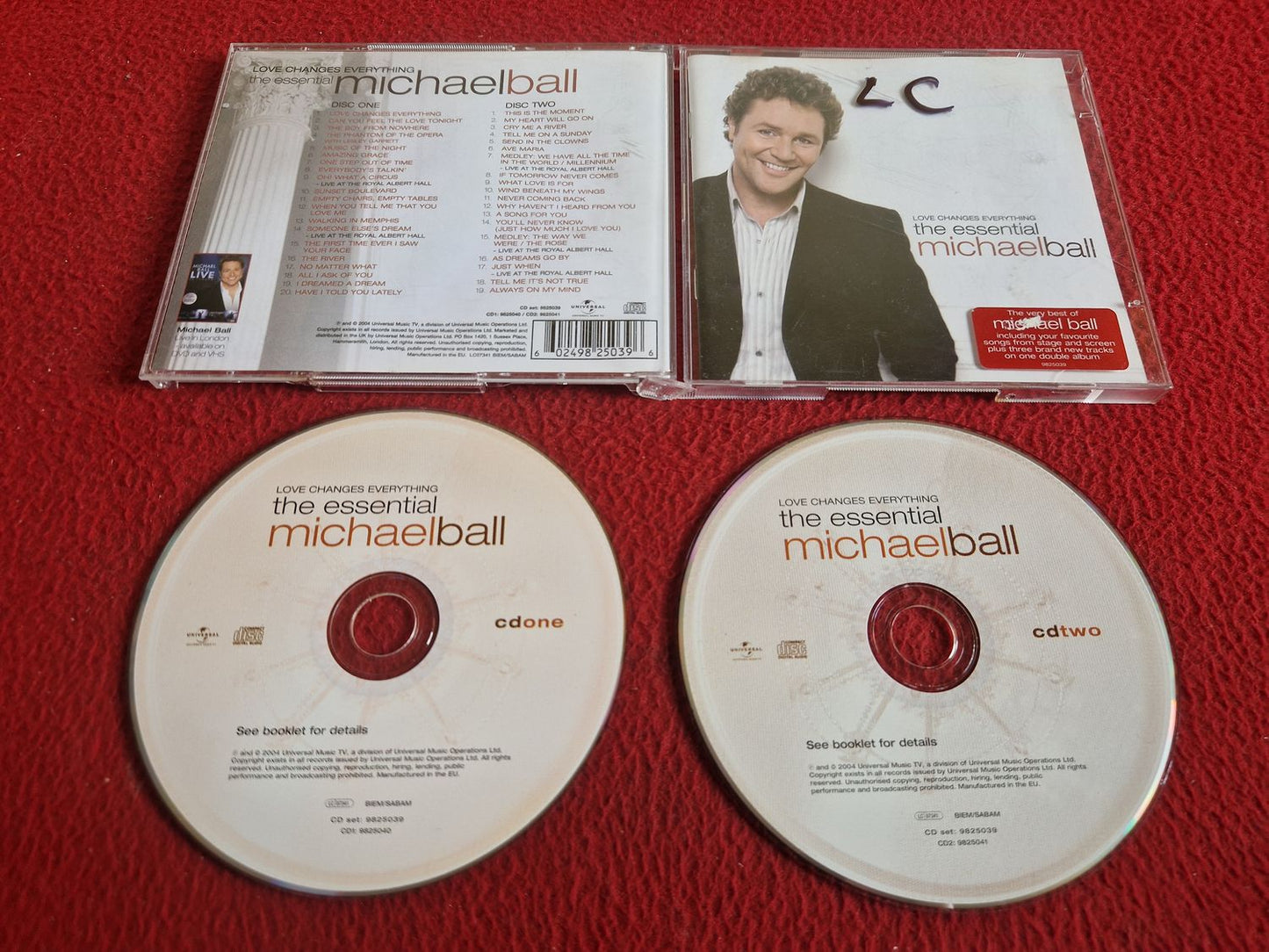 MICHAEL BALL LOVE CHANGES EVERYTHING THE ESSENTIAL CD