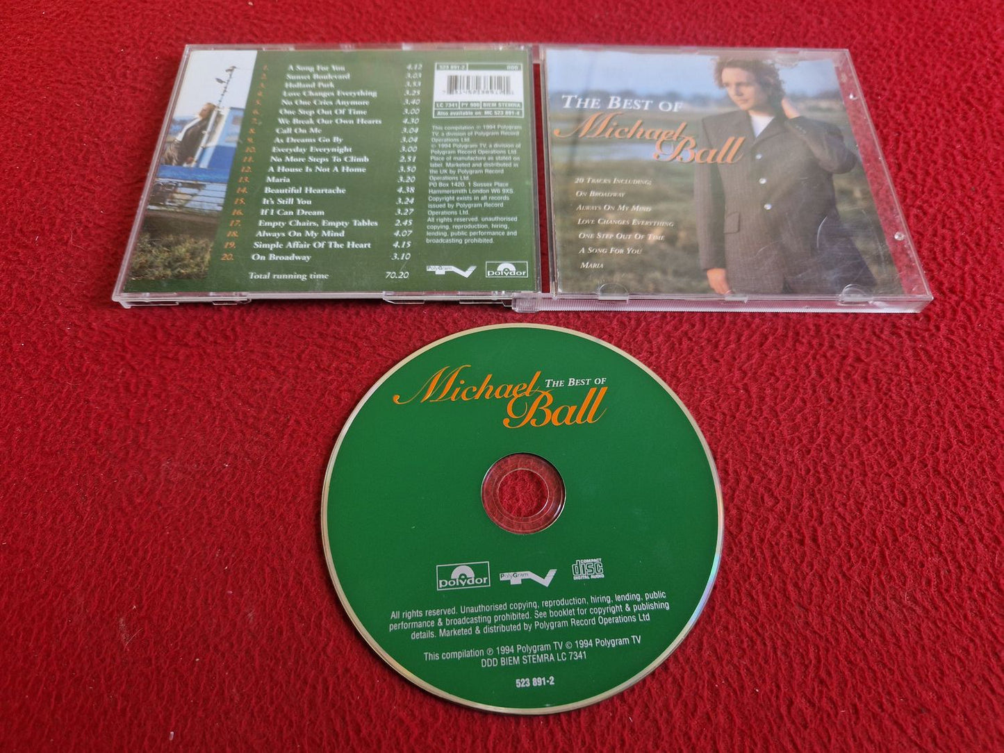 MICHAEL BALL THE BEST OF CD