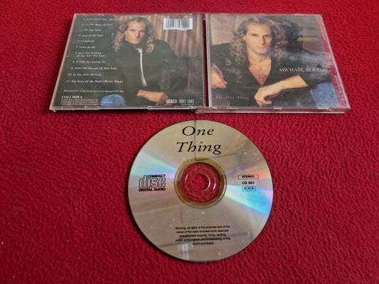 MICHAEL BOLTON ONE THING CD