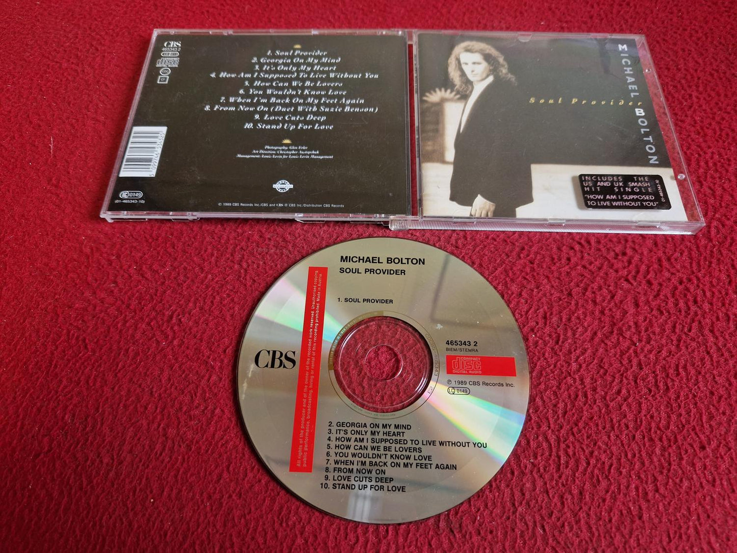 MICHAEL BOLTON SOUL PROVIDER CD