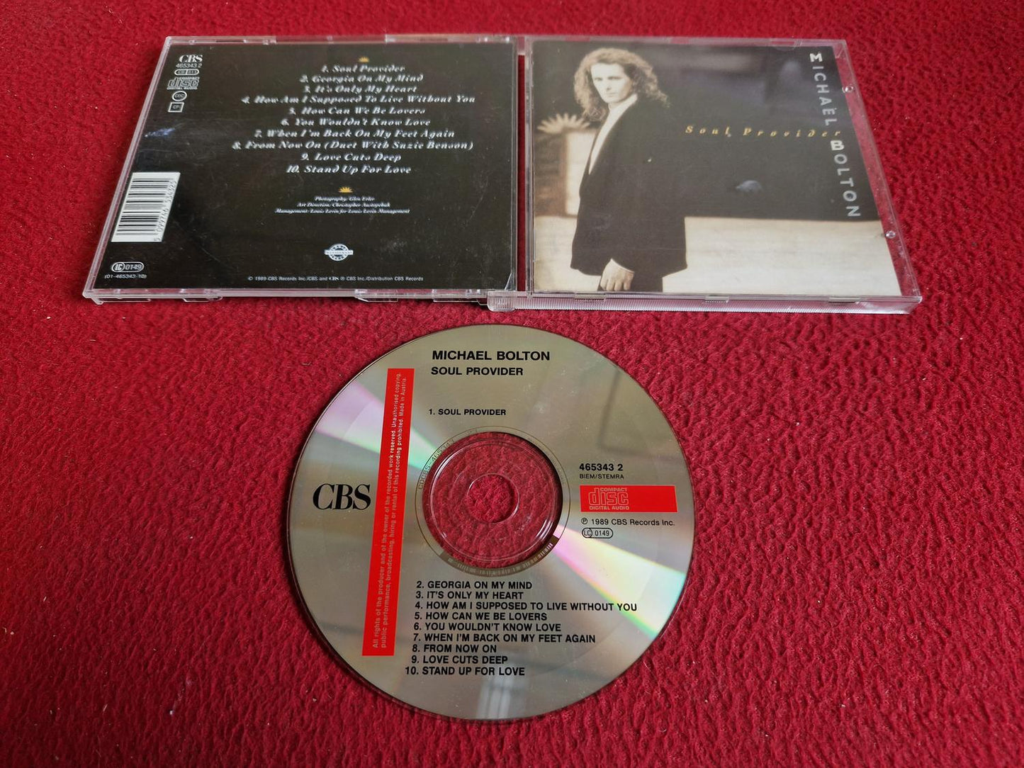 MICHAEL BOLTON SOUL PROVIDER CD