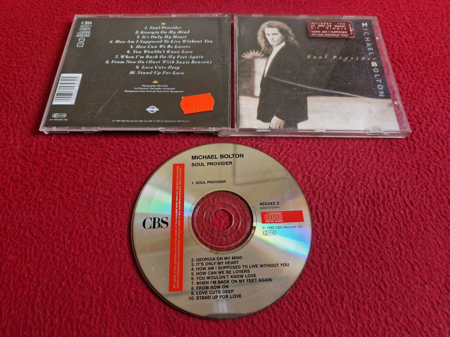 MICHAEL BOLTON SOUL PROVIDER CD