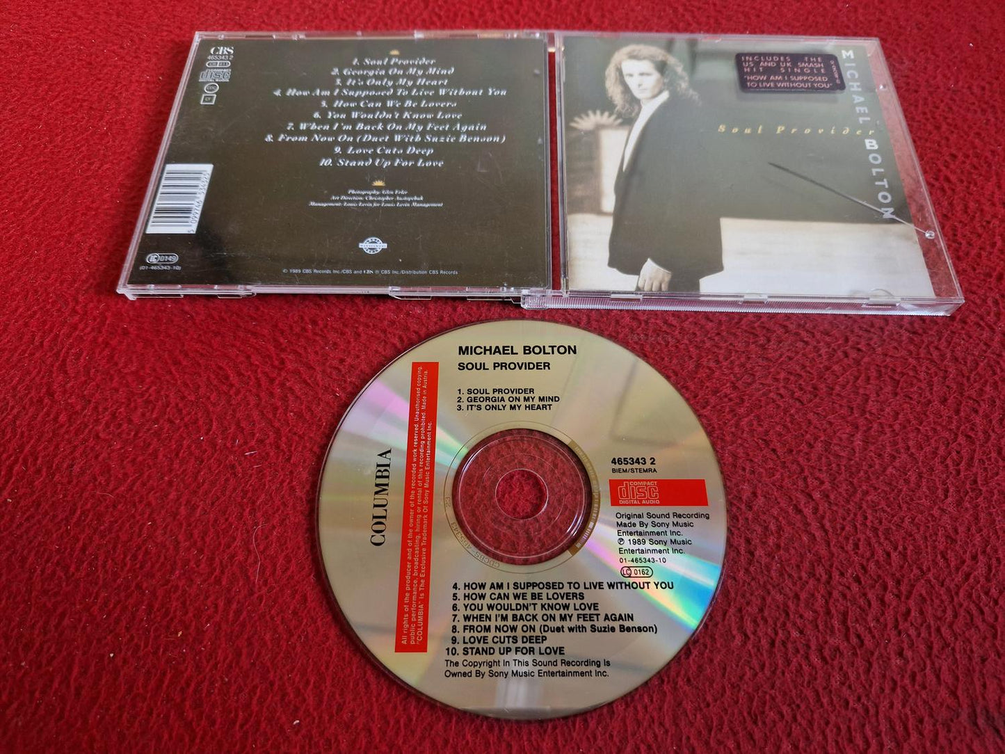 MICHAEL BOLTON SOUL PROVIDER CD