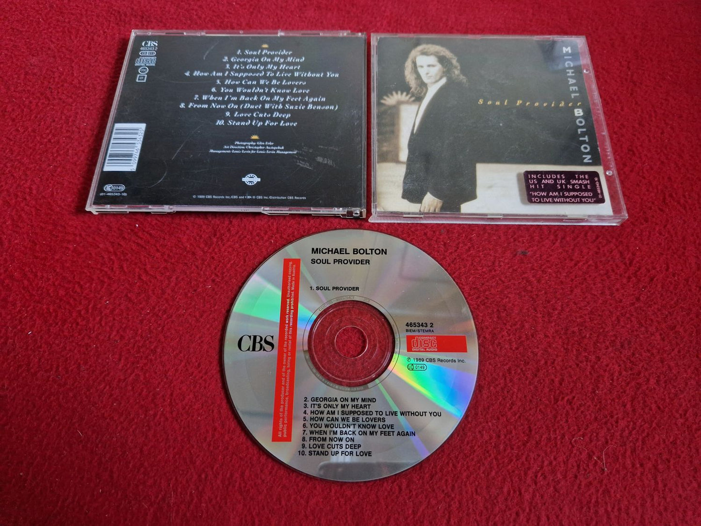 MICHAEL BOLTON SOUL PROVIDER CD