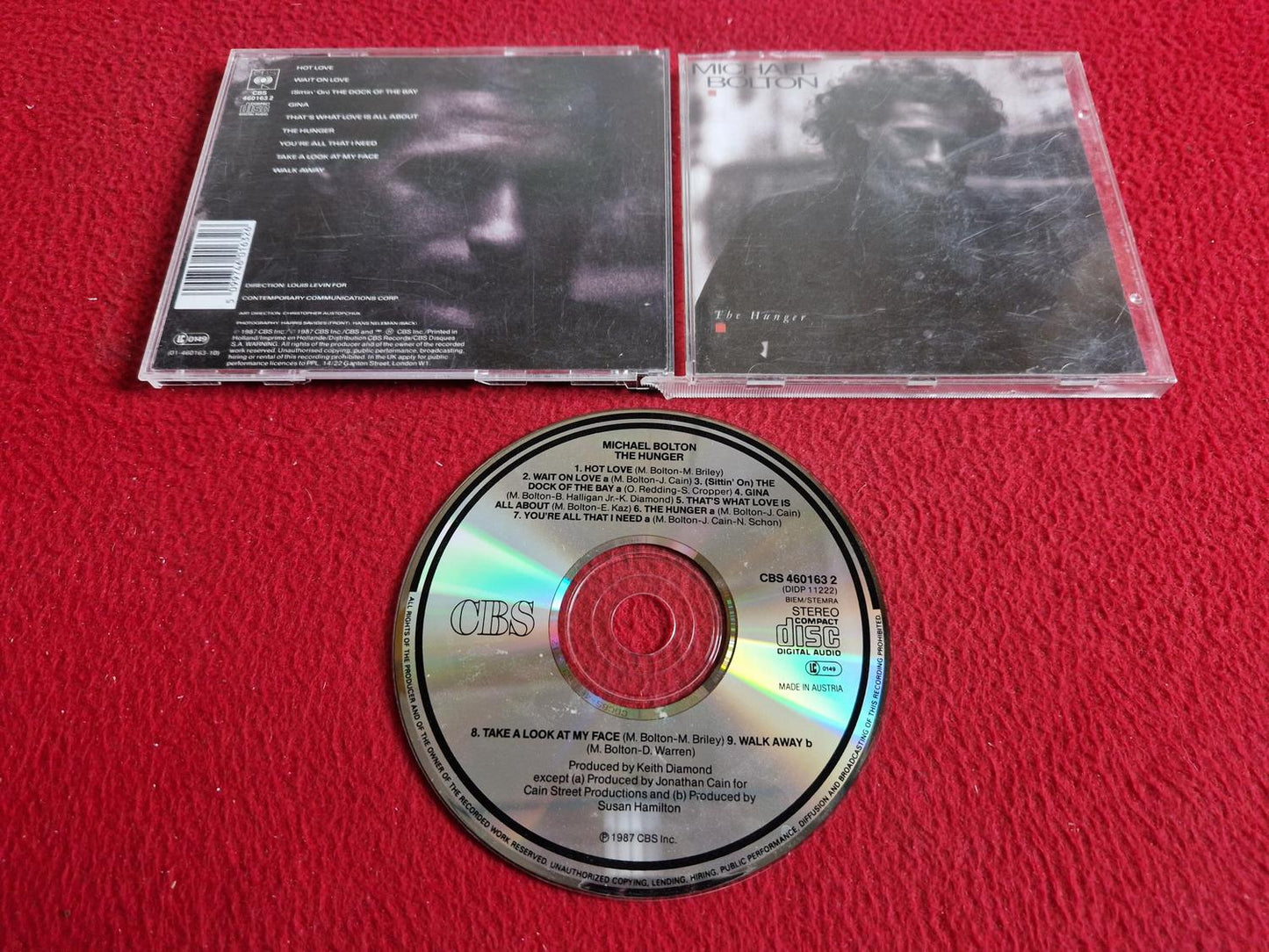 MICHAEL BOLTON THE HUNGER CD