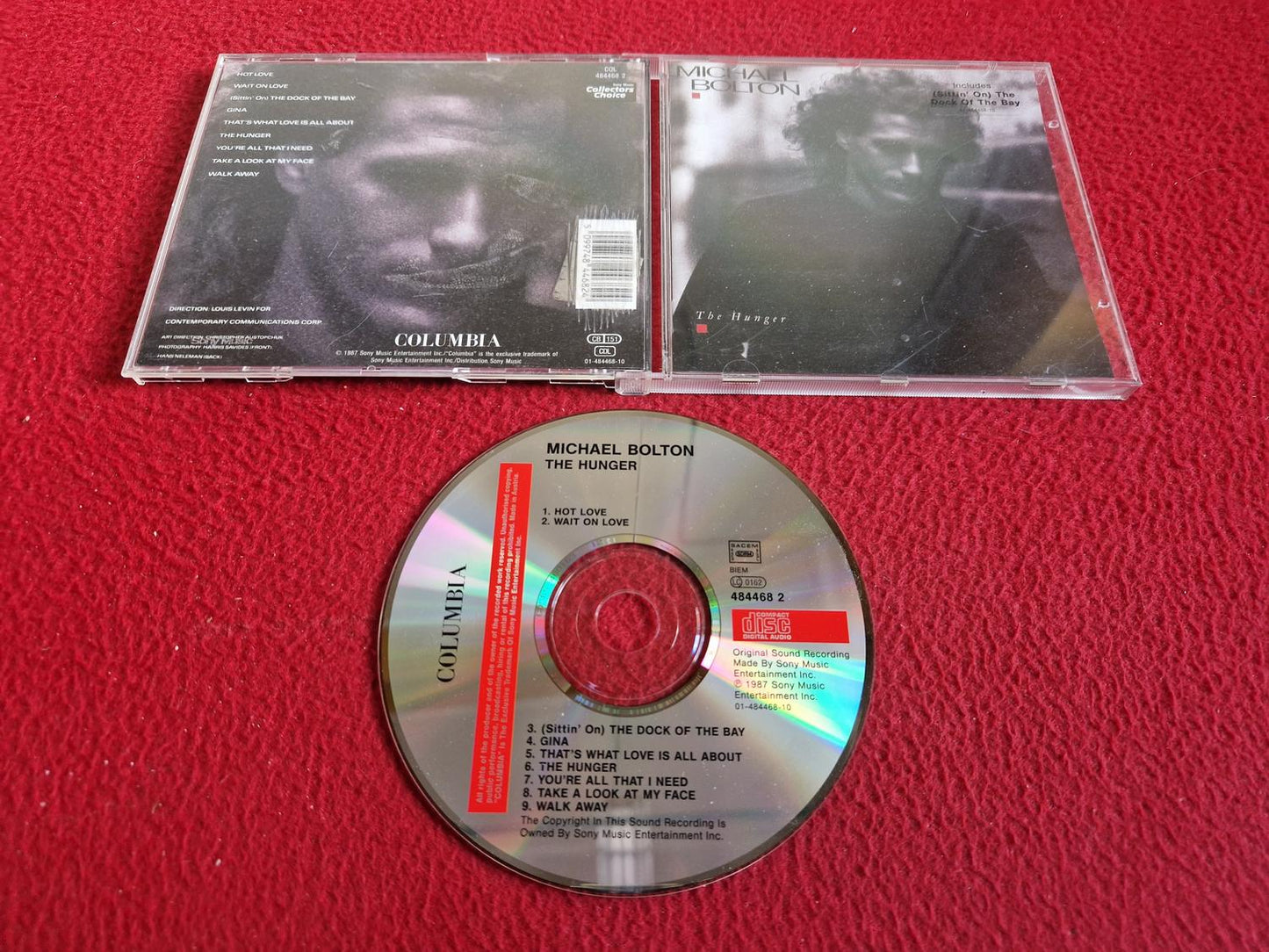 MICHAEL BOLTON THE HUNGER CD