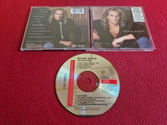 MICHAEL BOLTON THE ONE THING CD