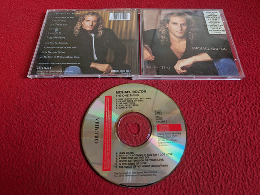 MICHAEL BOLTON THE ONE THING CD