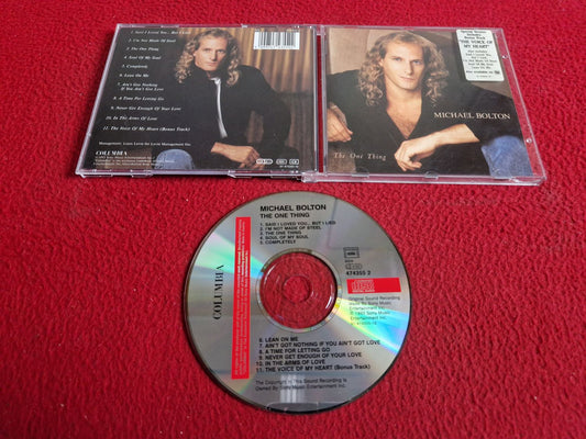 MICHAEL BOLTON THE ONE THING CD