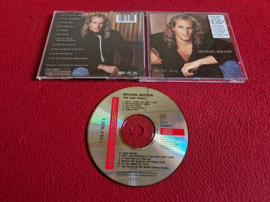 MICHAEL BOLTON THE ONE THING CD