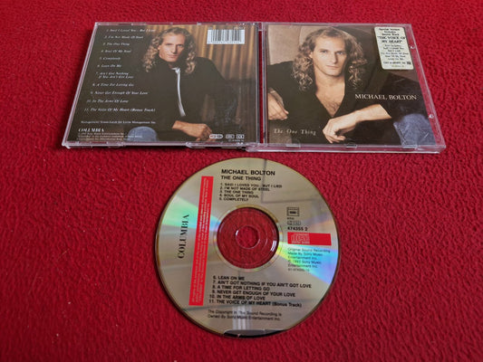 MICHAEL BOLTON THE ONE THING CD