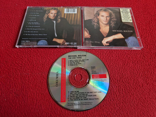 MICHAEL BOLTON THE ONE THING CD