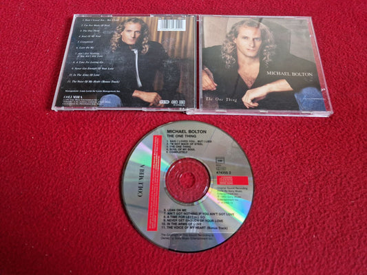 MICHAEL BOLTON THE ONE THING CD