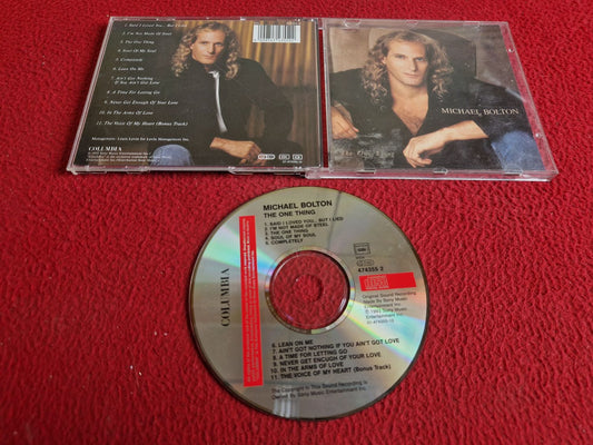 MICHAEL BOLTON THE ONE THING CD