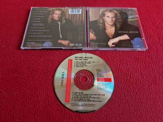 MICHAEL BOLTON THE ONE THING CD