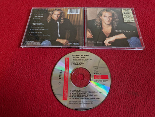 MICHAEL BOLTON THE ONE THING CD