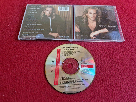 MICHAEL BOLTON THE ONE THING CD