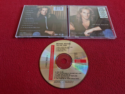 MICHAEL BOLTON THE ONE THING CD