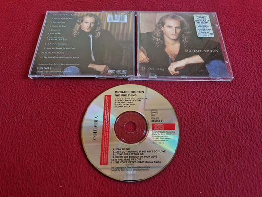 MICHAEL BOLTON THE ONE THING CD