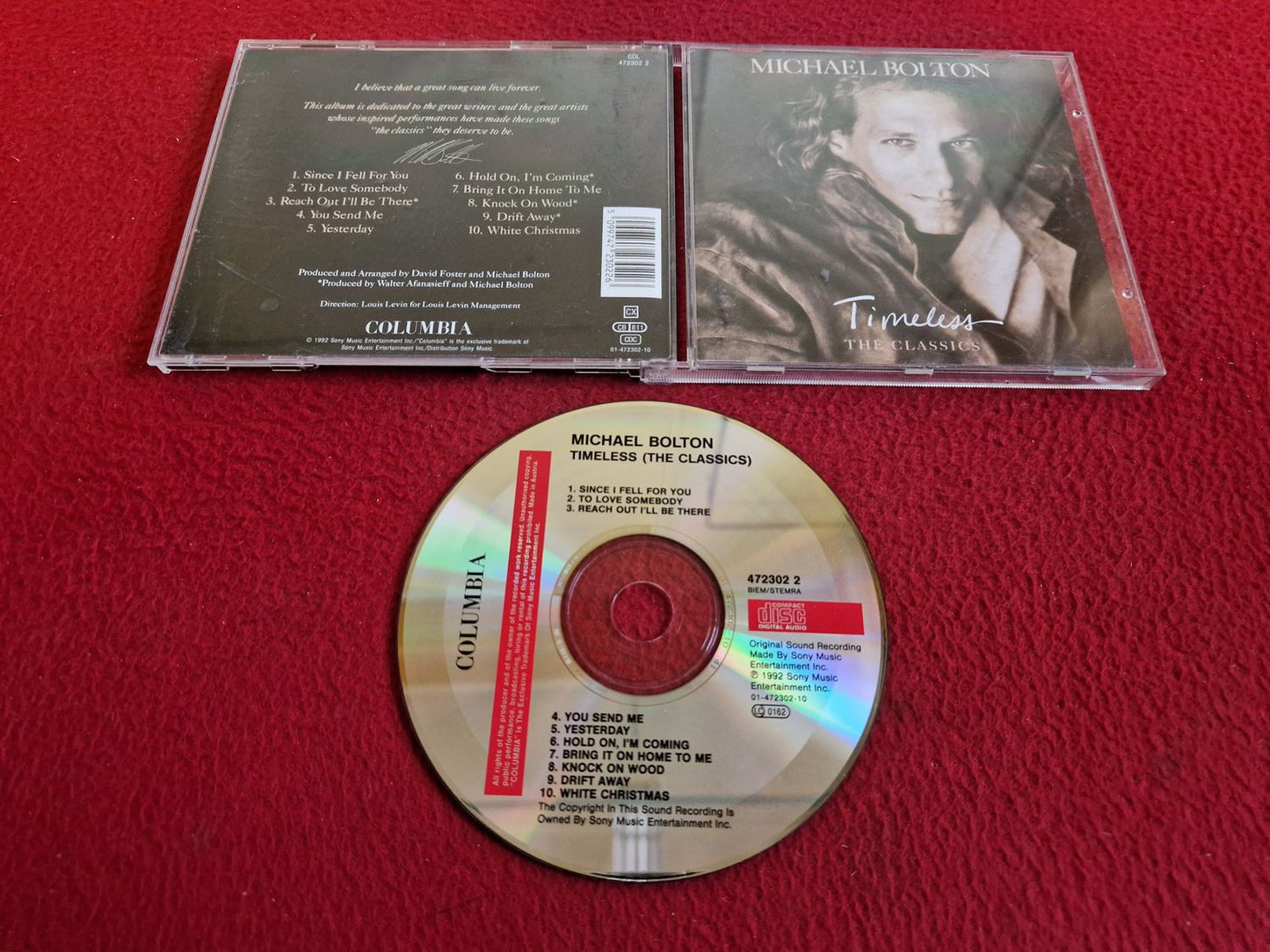 MICHAEL BOLTON TIMELESS THE CLASSICS CD